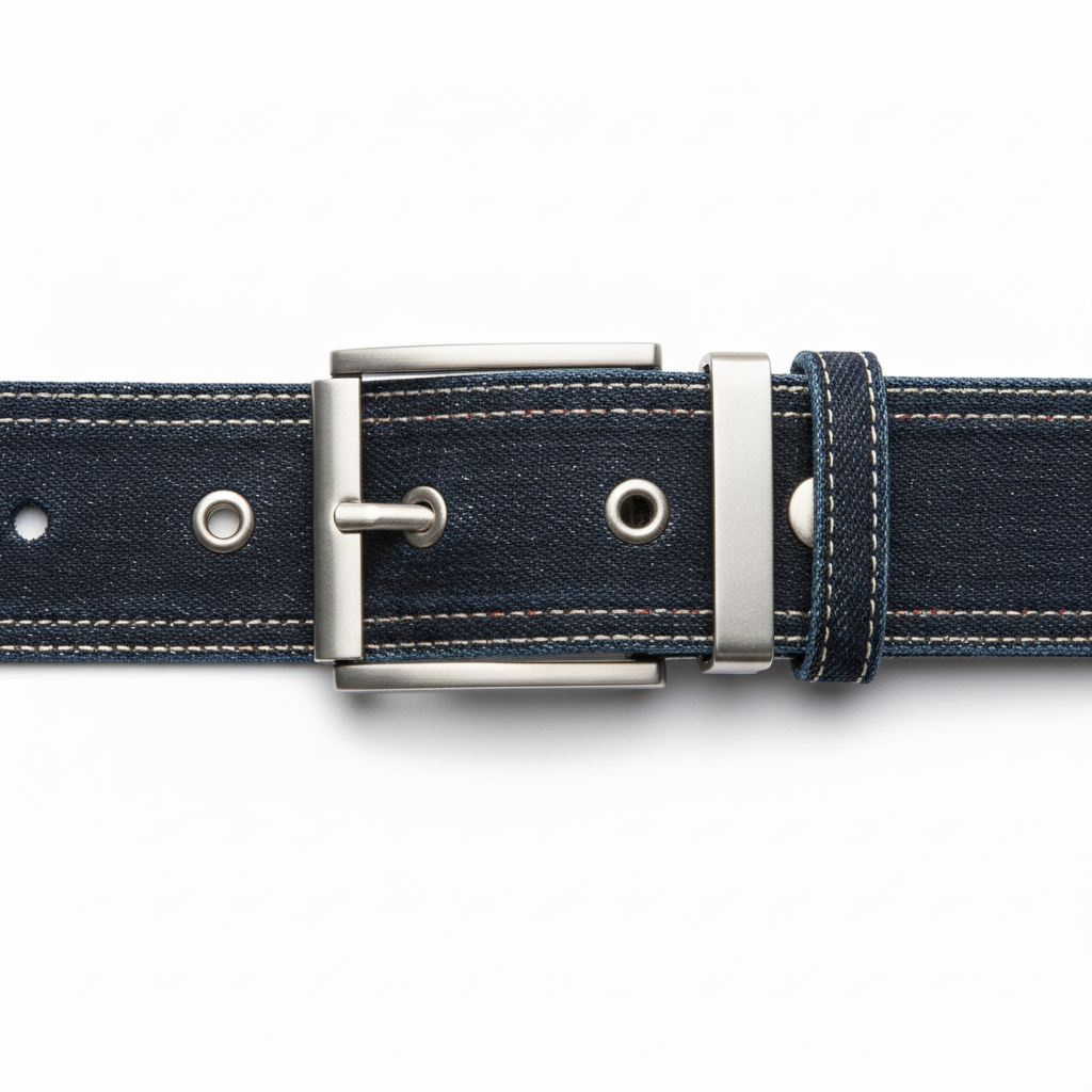 Denim Belt Detail